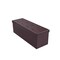 45 Inches Faux Leather Foldable Ottoman Storage Bench with Thick Sponge Padded Seat